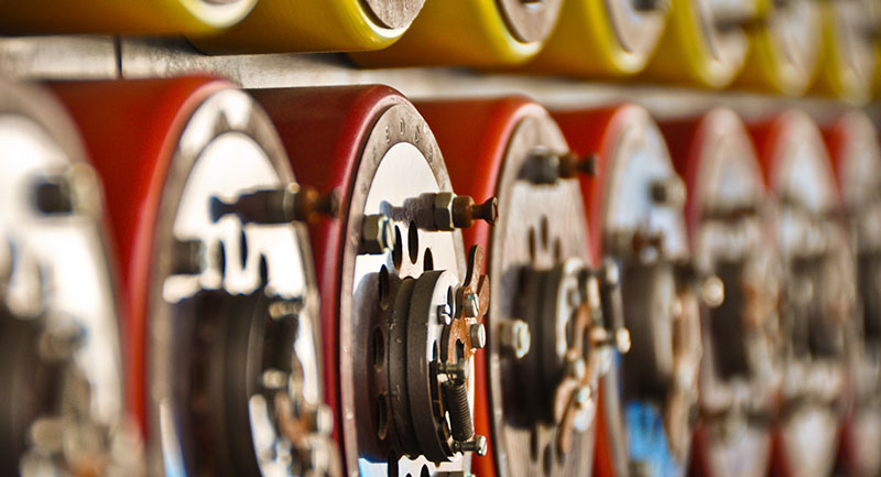 Bombe Machine at Bletchley Park