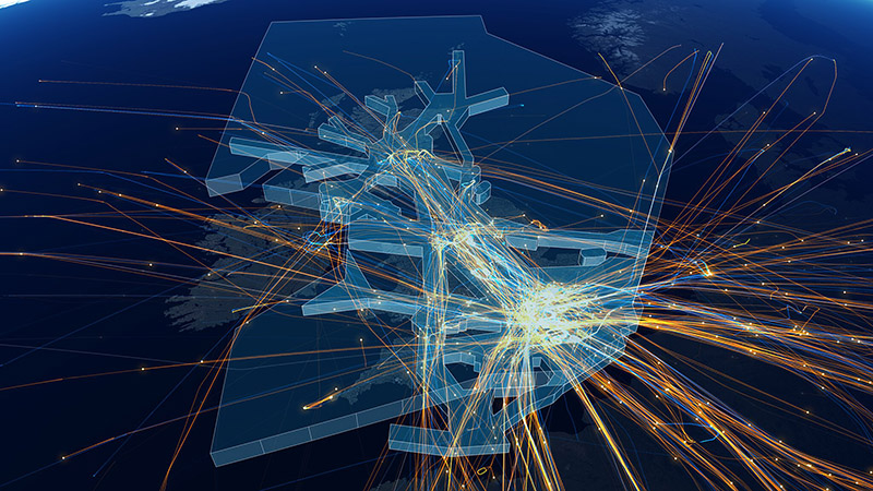 UK airspace graphic