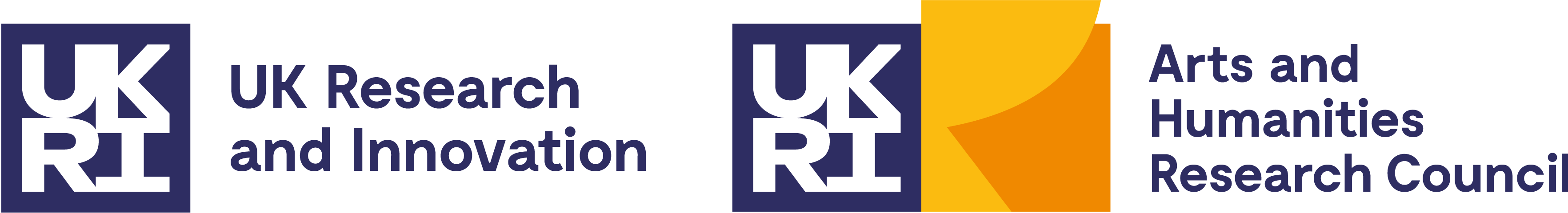 UKRI and ARHC combined logos