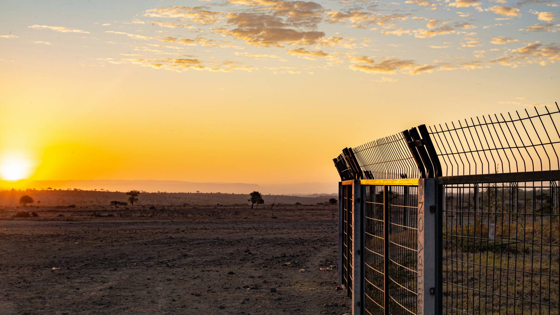 Fence in Kenya