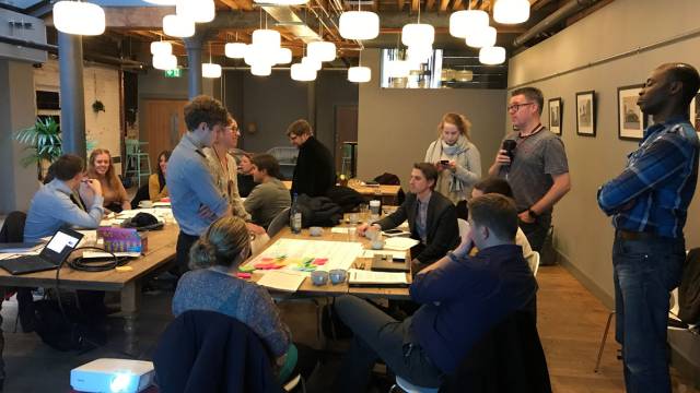 Participants in responsible innovation workshop in Manchester