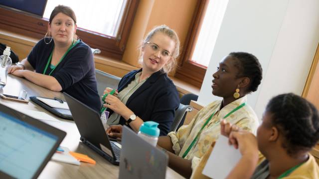 Women at Gamechangers event