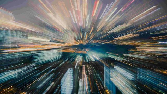 Abstract photo with technology