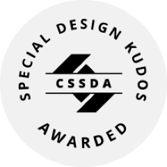 CSS Design Awards - Special Design Kudos